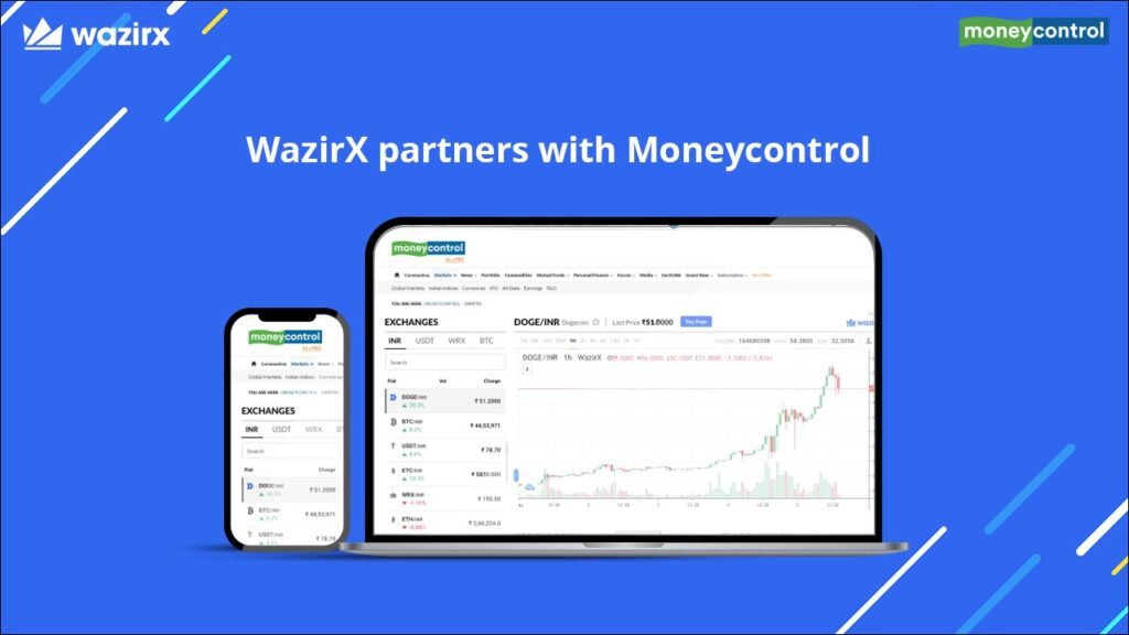 Moneycontrol associates with WazirX