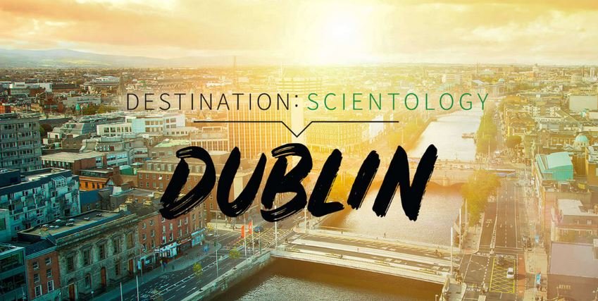 On Saturday, July 17th the Scientology Information Center hosted a replay of the Scientology TV Network program “Destination: Dublin.”