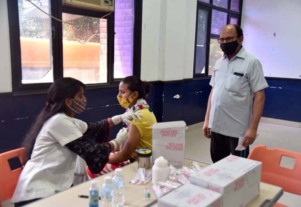 Seth Anandram Jaipuria School -Covid Vaccination