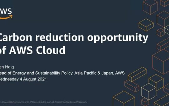 Indian companies can reduce their carbon emissions by moving to AWS Cloud