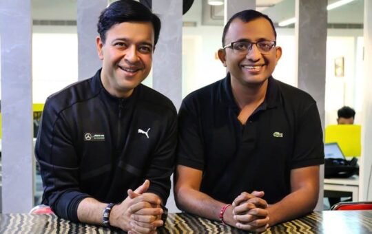 From (L-R) Josh Co-founder Umang Bedi and Founder Virendra Gupta