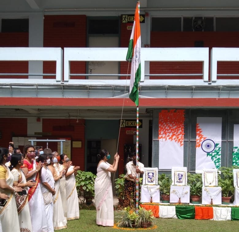 Indepndence Day Celebrations, 2021 at J.D. Birla Institute