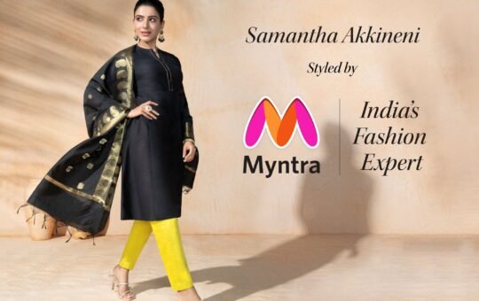 Samantha Akkineni raises the fashion quotient as she hits the screens for Myntra’s mega brand campaign