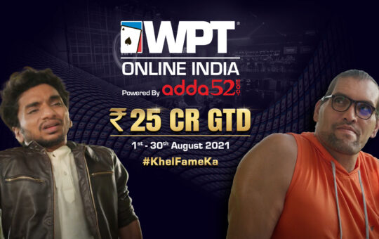 Adda52 launches WPT India Online campaign with Chote Miyaan & Khali