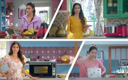 Usha International’s new Kitchen Appliances campaign features actor Keerthy Suresh