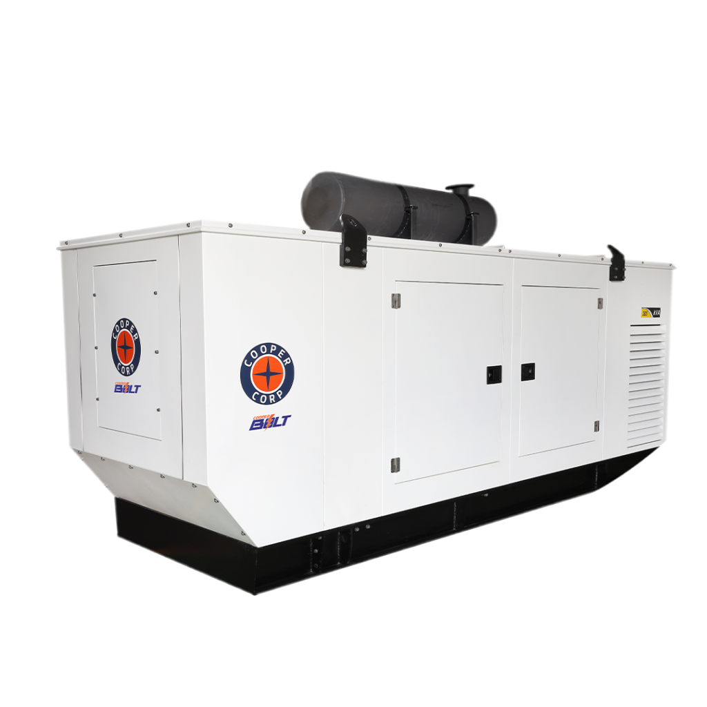 Cooper Corporation - All-new MADE IN INDIA genset series ranging from 125KVA to 250KVA.