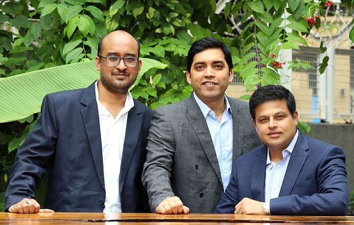 (L-R) Vivek Tiwari, COO of Godamwale_ Ranbir Nandan, Founder and CEO of Godamwale_ Capt. Anand Aryamane, Angel investor