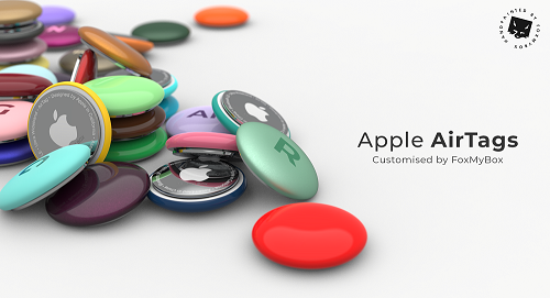 Fox My Box joins hands with iFuture to provide customers with coloured options of the Apple AirTags & AirPods