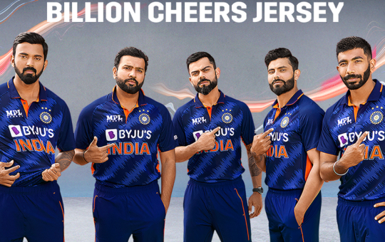 Billion Cheers Jersey by MPL Sports