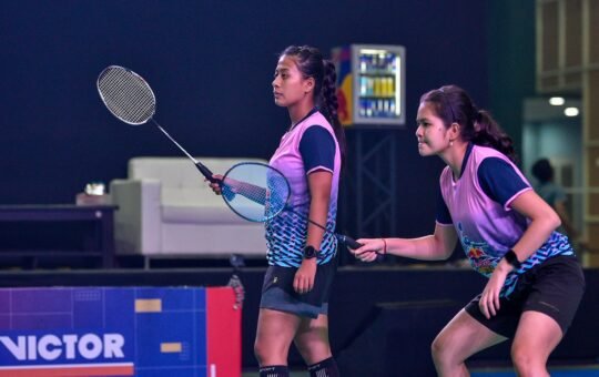 High quality womens badminton action at the Red Bull Shuttle Up National Finals (2)