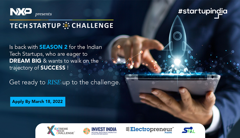 NXP India Tech Startup Challenge- Season 2