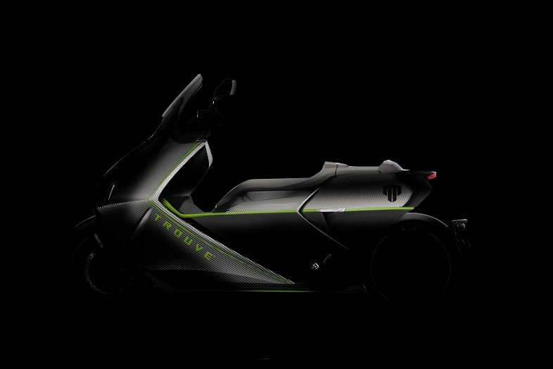 Trouve Motor teases its first Hyper-Maxi Scooter H2