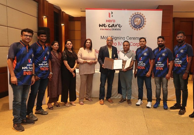 Hero Motocorp Collaborates With Indian Deaf Cricket Association