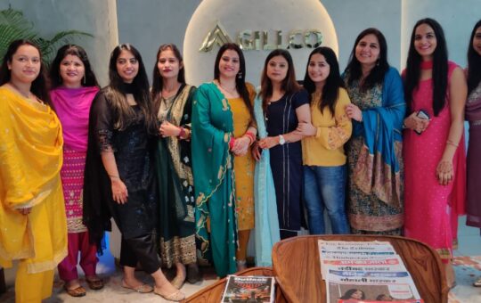 Gillco Group puts up a colourful themed Karva Chauth celebration ”