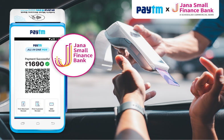 Paytm partners with Jana Small Finance Bank