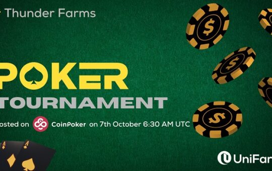 Thunderfarm launches Crypto Poker Tournemant on Coinpoker