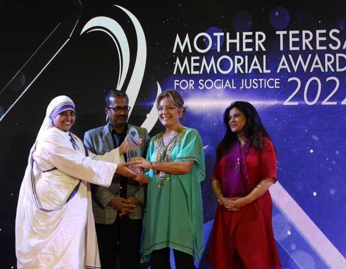 Education Cannot Wait Receives Mother Teresa Memorial Award for Social Justice 2022