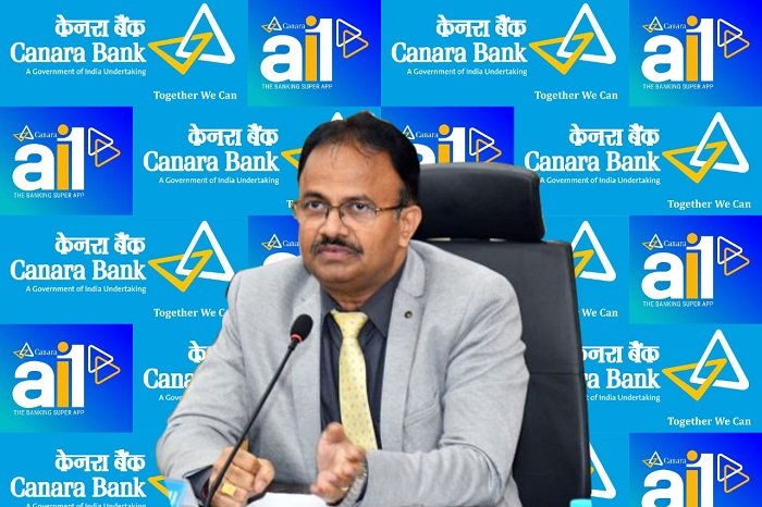 Satyanarayana Raju - ED, Canara Bank addressing media at the Canara Bank Quarterly Results