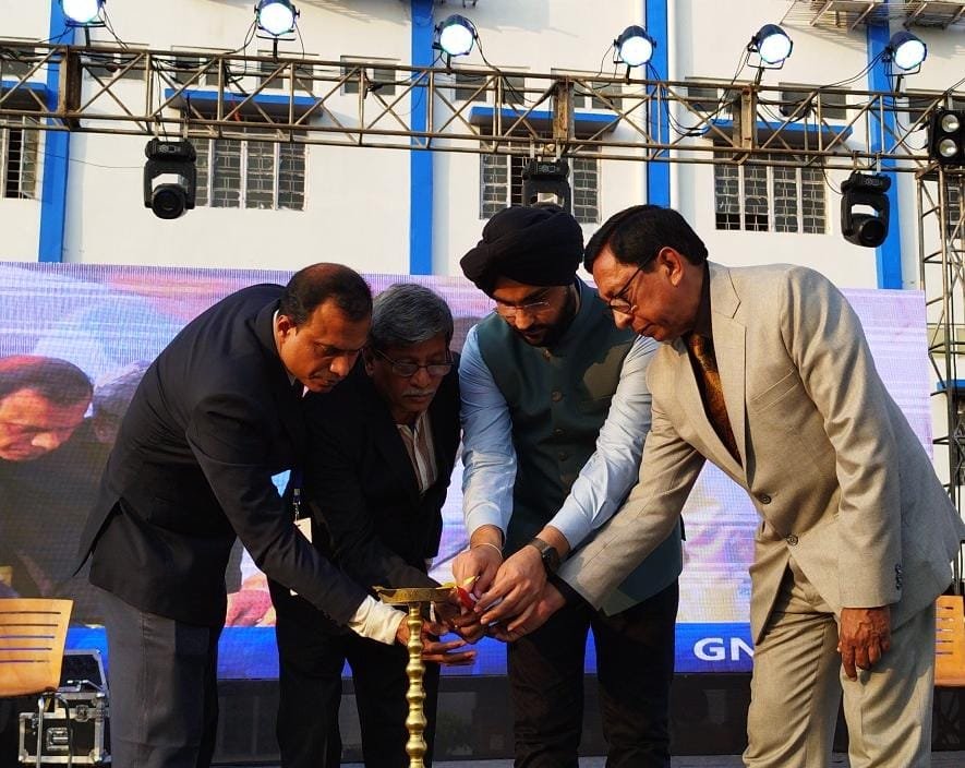 Photo Caption (L-R): Jayanta Ghosh, Principal, Gurunanak Institute of Hotel Management; Bidyut Majumdar, General Manager Business Development, JIS Group; Sardar Simarpreet Singh, Director, JIS Group; Xavier Gomez, Advisor, Gurunanak Institute of Hotel Management