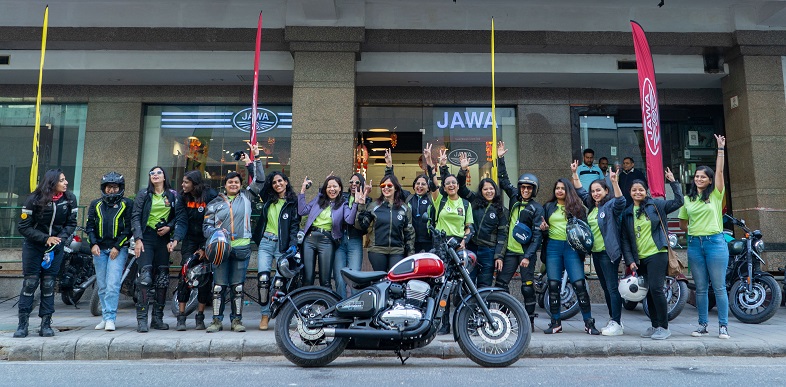 Jawa Yezdi Motorcycles commemorates International Women’s Day with ...