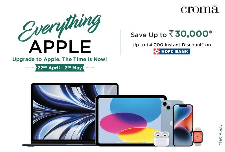 Croma EverythingApple Creative