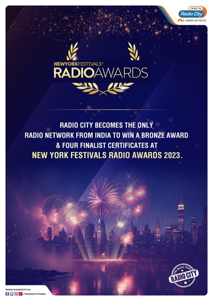 New york Festival Award