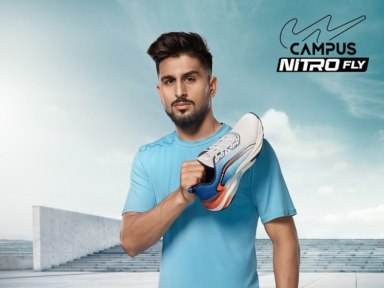 Campus Activewear collaborates with Umran Malik to launch its Nitrofly r...