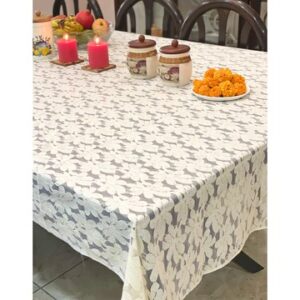 Daisy Flowers Net Table Cloth