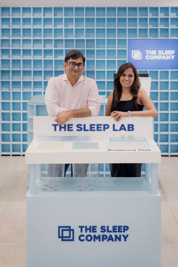 The Sleep Company- Images of Co-founders- Priyanka Salot & Harshil Salot (3) (1)