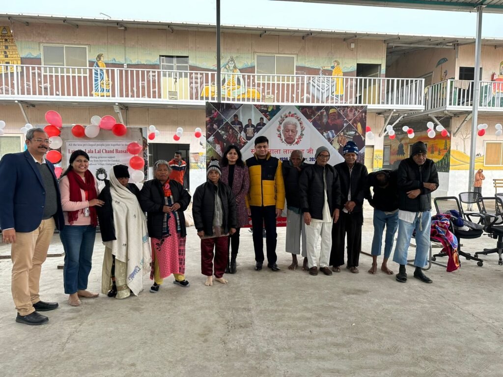 M3M Foundation celebrated Late Shri Lal Chand Bansal ji's birthday 1