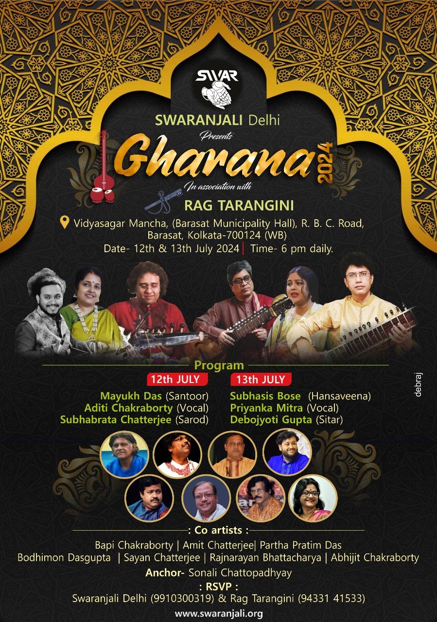 Gharana Festival 2024 Kolkata