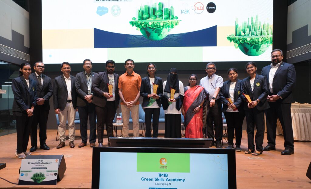 1M1B Green Skills Academy Selects 5 young innovators from Telangana to Represent at the Activate Impact Summit at the UN Headquarter in New York
