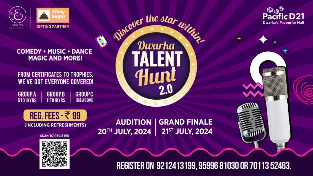 Pacific D21 Mall Dwarka Presents Talent Hunt 2.0