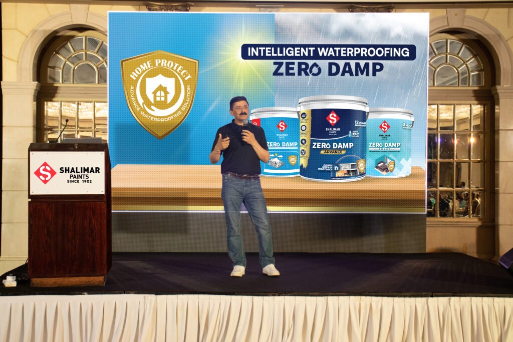 Shalimar Paints redefines Waterproofing Solutions by introducing Zero Damp Advance and Zero Damp Smart