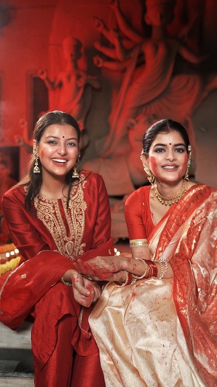 Sonali Mitra and Madhumita Sarcar gearing up for Durga Puja festivities with Tata CLiQ