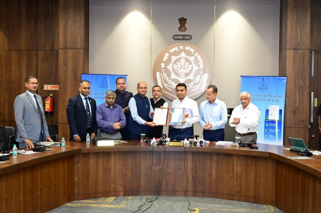Hon'ble CM, Goa Dr. Pramod Sawant launch e-Stamping in Goa