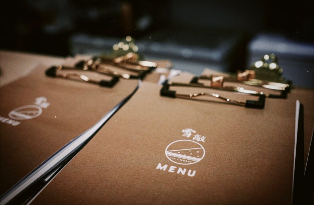 Menu Cover
